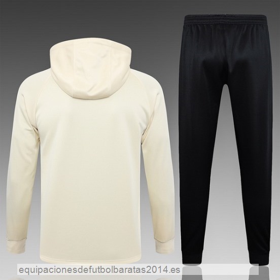 Nuevo Conjunto Completo Chaqueta Con Capucha Niños Paris Saint Germain 23/24 Amarillo Negro Baratas